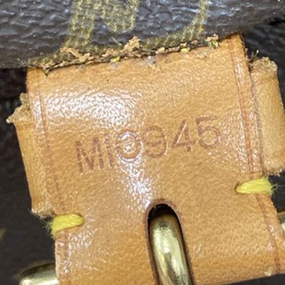 LOUIS VUITTON Montsouris GM Backpack Bag Monogram Leather Brown - Picture 8 of 15